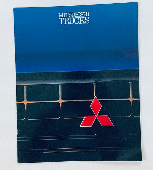 1991 Mitsubishi Trucks Dealer Showroom Sales Brochure Guide Catalog