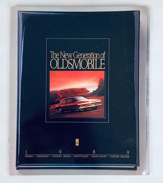 1989 Oldsmobile New Generation Dealer Showroom Sales Brochure Guide Catalog