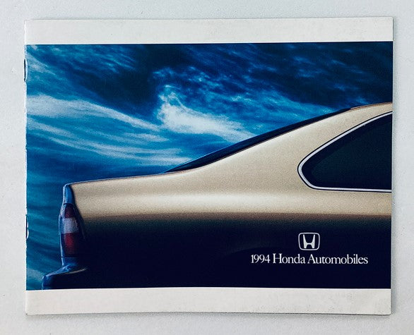 1994 Honda Automobiles Dealer Showroom Sales Brochure Guide Catalog