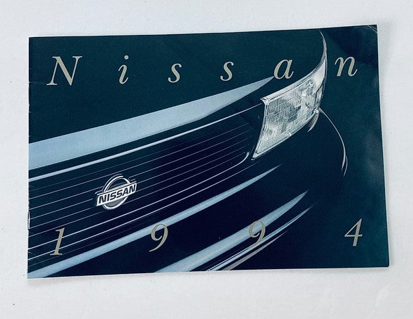 1994 Nissan Dealer Showroom Sales Brochure Guide Catalog