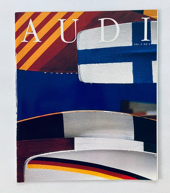 1989 Vol 4 No. 2 Audi Car Dealer Showroom Sales Brochure Guide Catalog