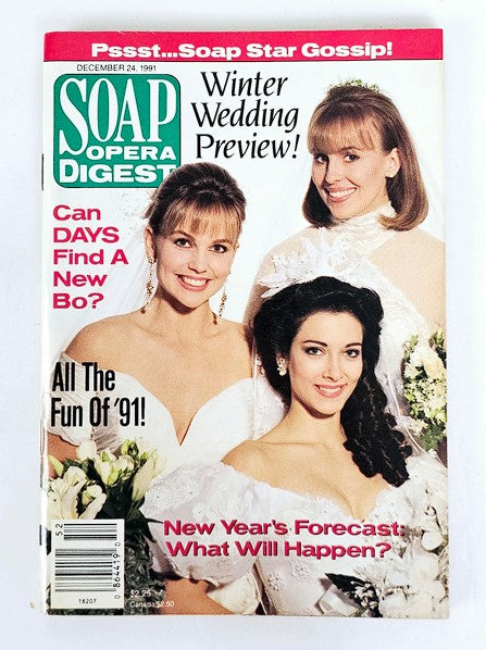 Soap Opera Digest Magazine December 24 1991 Sandra Reinhardt No Label