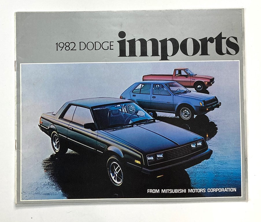 1982 Dodge Imports Dealer Showroom Sales Brochure Guide Catalog