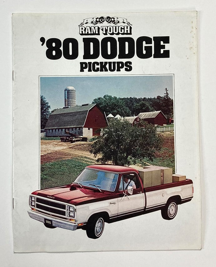 1980 Dodge Pickups Dealer Showroom Sales Brochure Guide Catalog