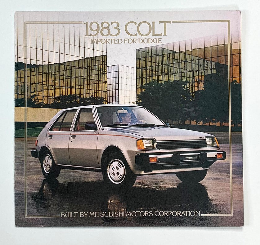 1983 Colt Imported for Dodge Dealer Showroom Sales Brochure Guide Catalog