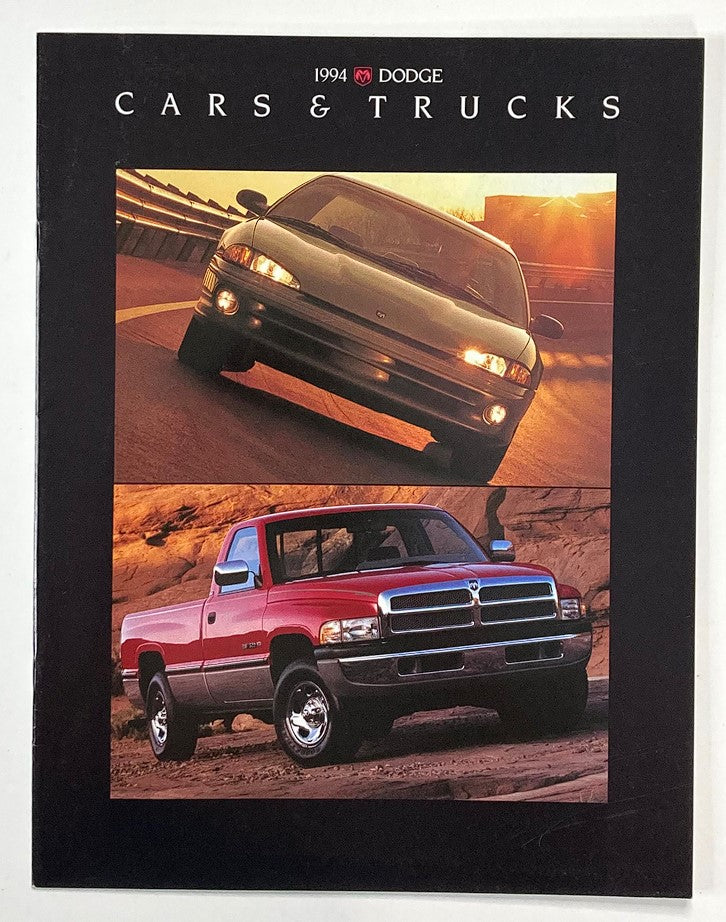 1994 Dodge Cars & Trucks Dealer Showroom Sales Brochure Guide Catalog