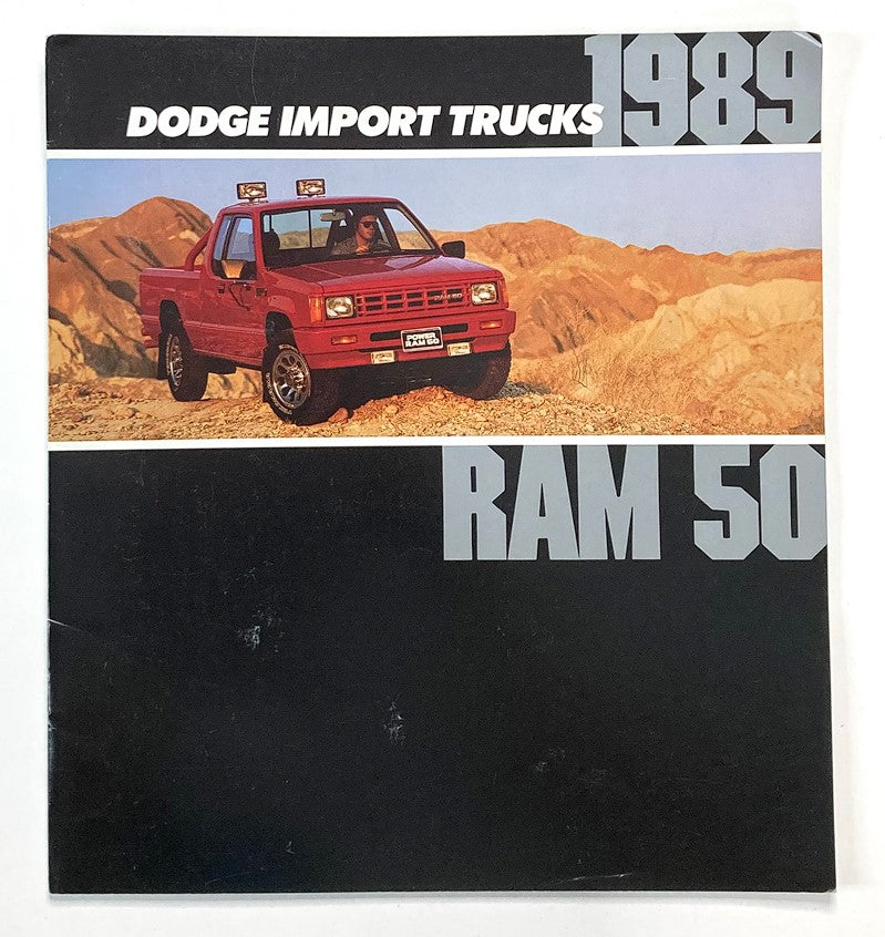 1989 Dodge Import Trucks Dealer Showroom Sales Brochure Guide Catalog