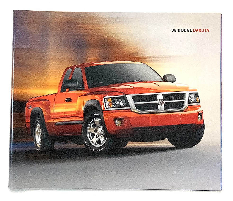 2008 Dodge Dakota Dealer Showroom Sales Brochure Guide Catalog