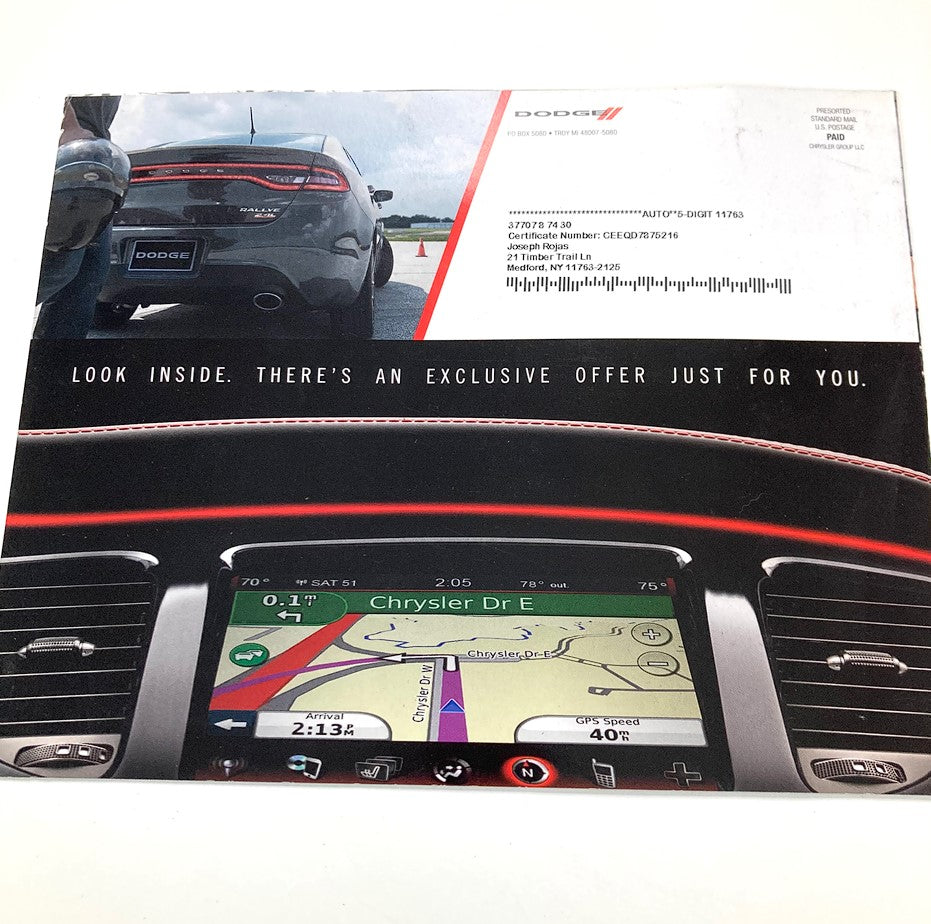 2000s Dodge Dealer Showroom Sales Brochure Guide Catalog