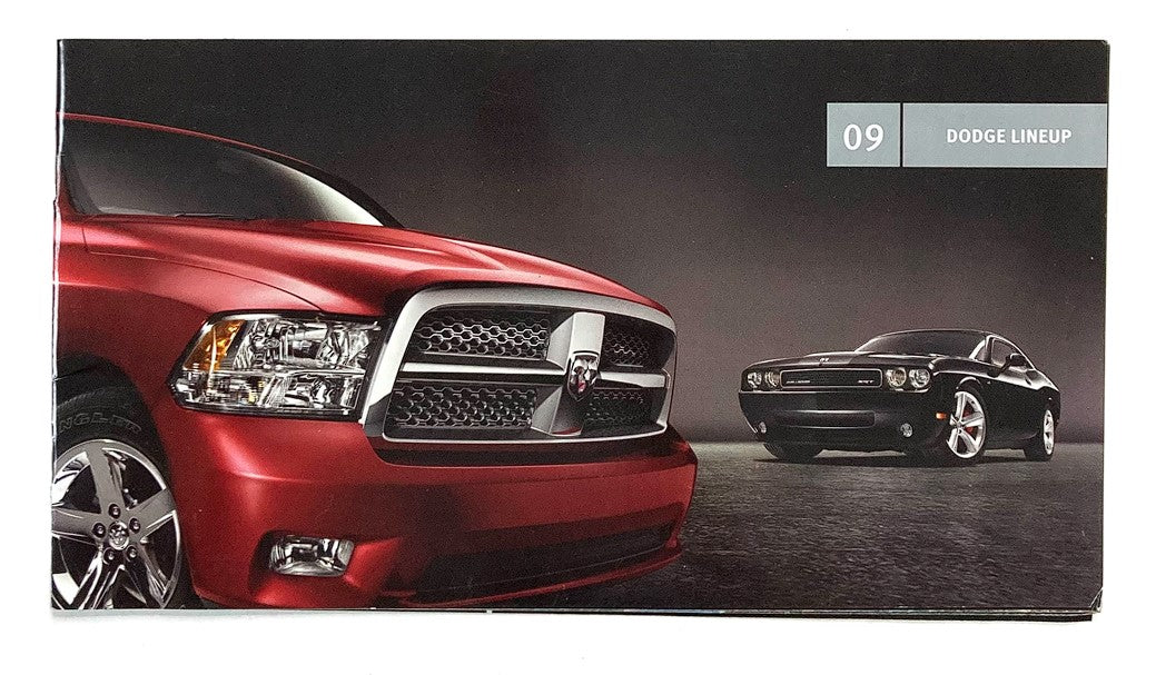 2009 Dodge Lineup Dealer Showroom Sales Brochure Guide Catalog