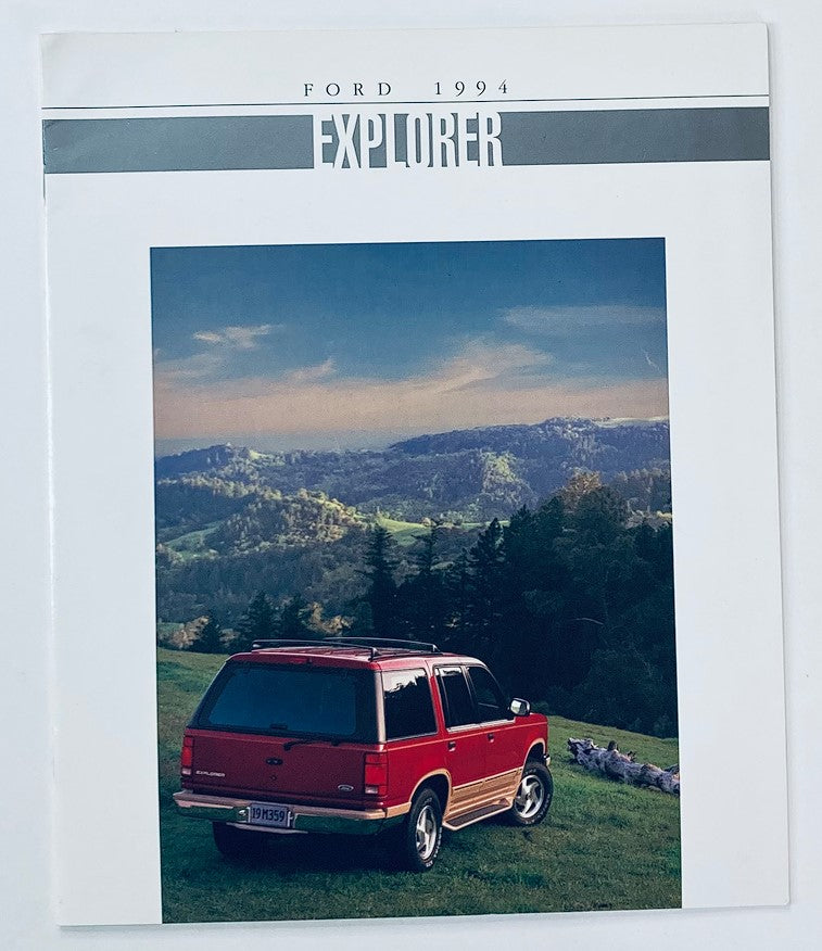 1994 Ford Explorer Dealer Showroom Sales Brochure Guide Catalog