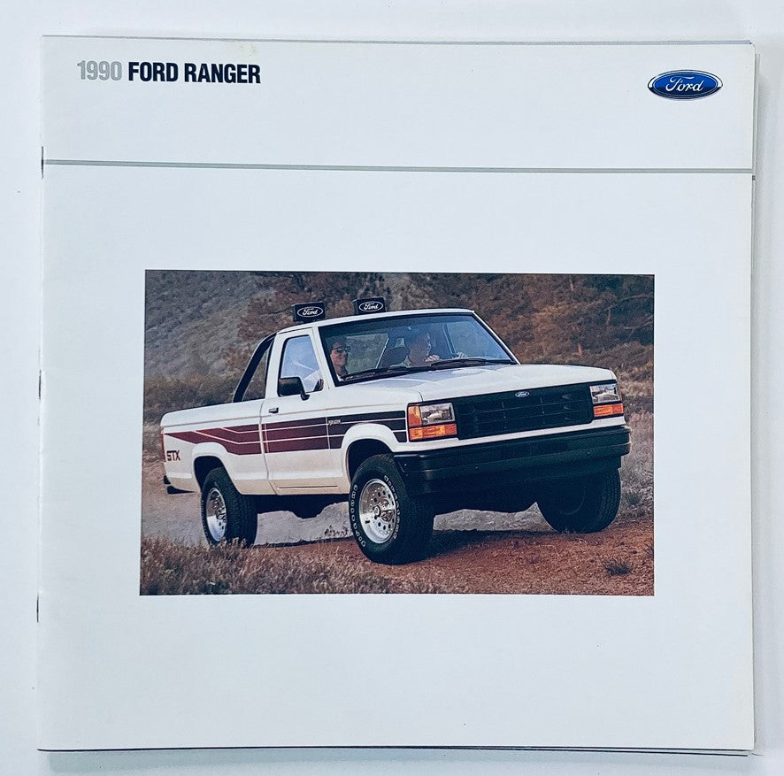 1990 Ford Ranger Dealer Showroom Sales Brochure Guide Catalog