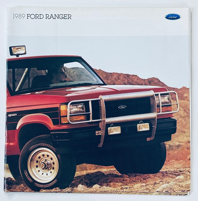 1989 Ford Ranger Dealer Showroom Sales Brochure Guide Catalog