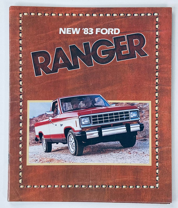 1983 Ford Ranger Dealer Showroom Sales Brochure Guide Catalog