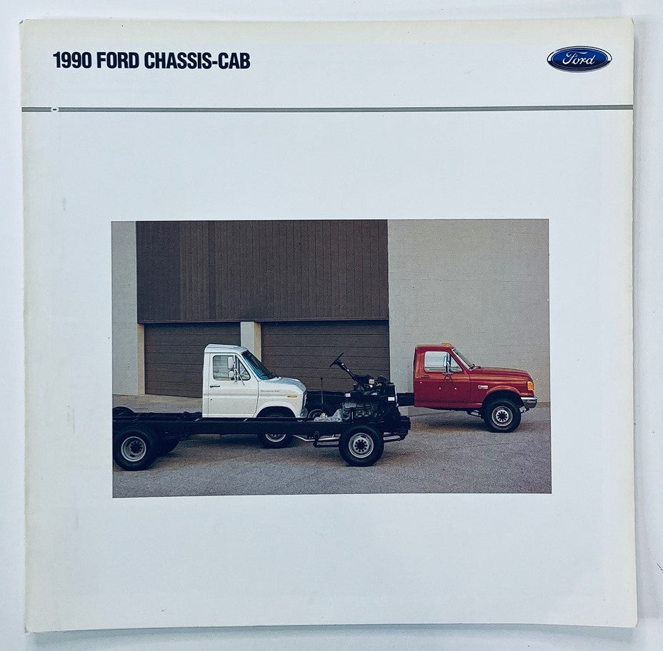 1990 Ford Chassis-Cab Dealer Showroom Sales Brochure Guide Catalog