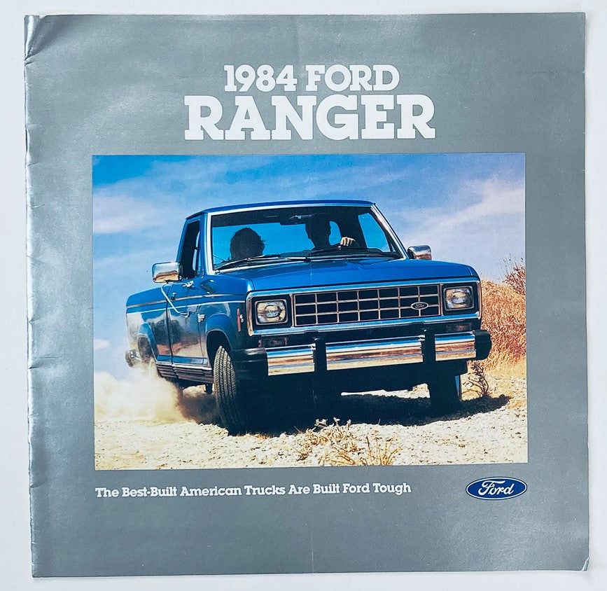 1984 Ford Ranger Dealer Showroom Sales Brochure Guide Catalog