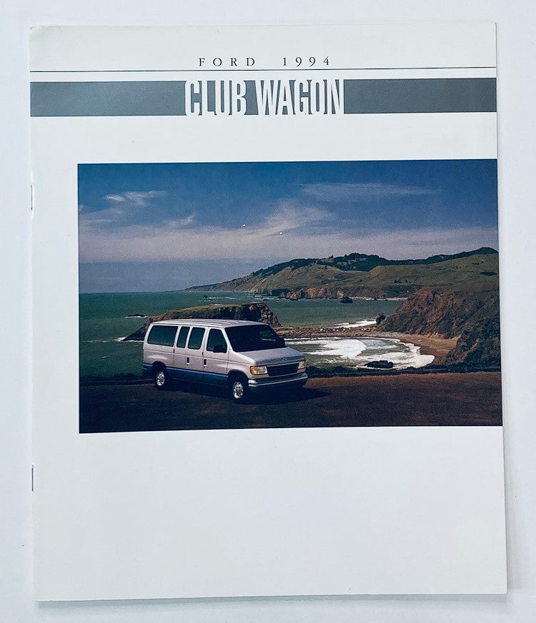 1994 Ford Club Wagon Dealer Showroom Sales Brochure Guide Catalog