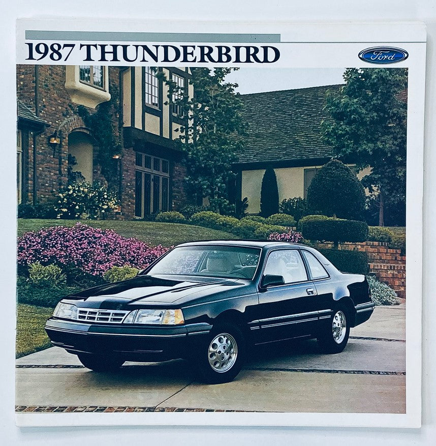 1987 Ford Thunderbird Dealer Showroom Sales Brochure Guide Catalog