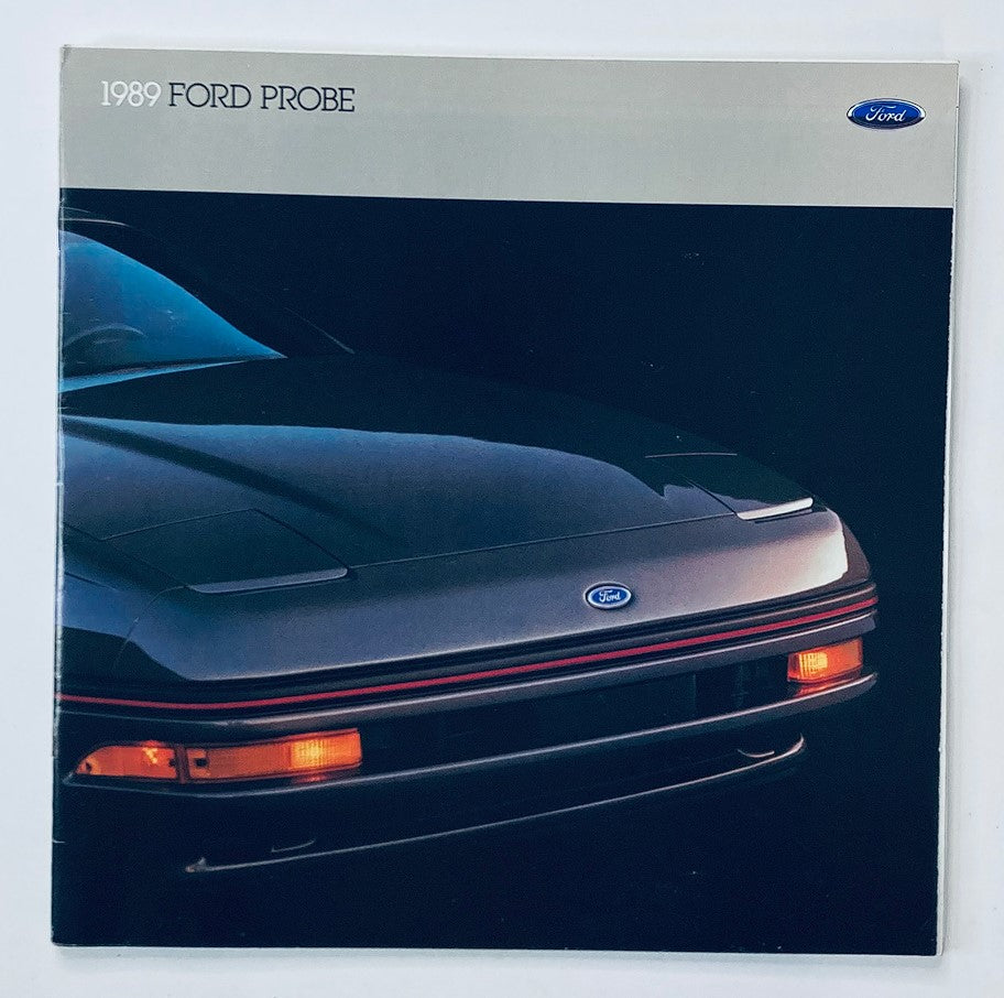 1989 Ford Probe Dealer Showroom Sales Brochure Guide Catalog