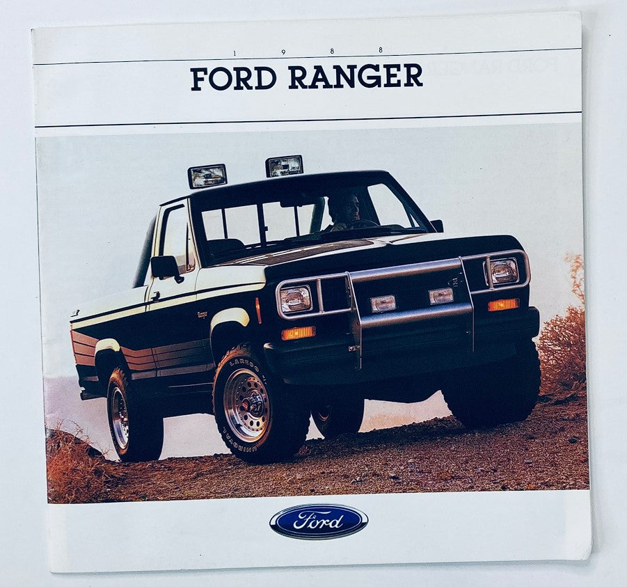 1988 Ford Ranger Dealer Showroom Sales Brochure Guide Catalog