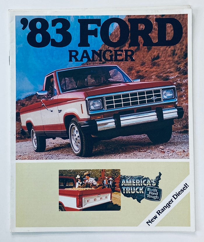 1983 Ford Ranger Dealer Showroom Sales Brochure Guide Catalog