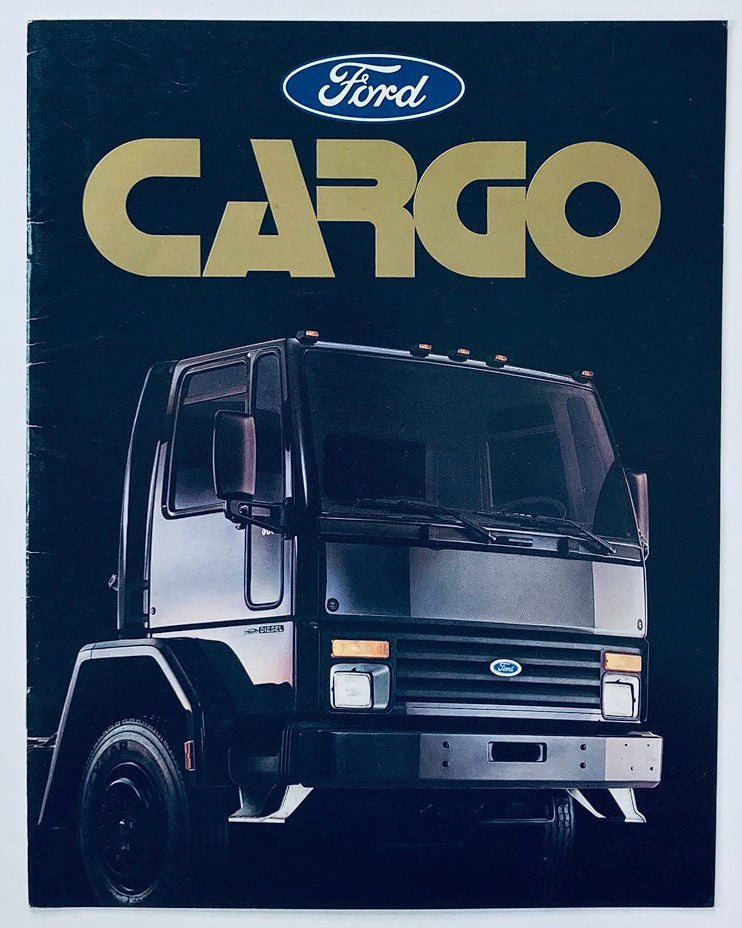 1985 Ford Cargo Dealer Showroom Sales Brochure Guide Catalog