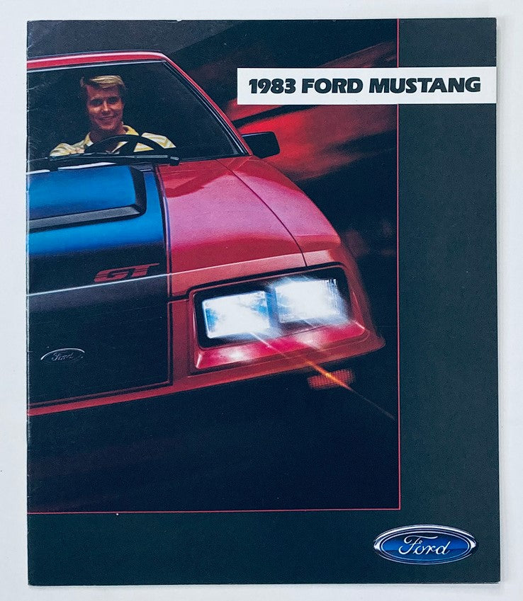 1983 Ford Mustang Dealer Showroom Sales Brochure Guide Catalog