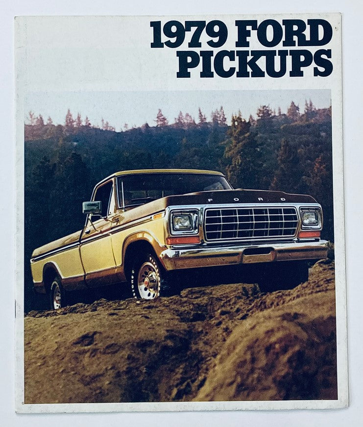 1979 Ford Pickups Dealer Showroom Sales Brochure Guide Catalog