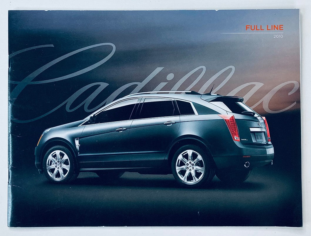 2010 Cadillac Full Line Dealer Showroom Sales Brochure Guide Catalog