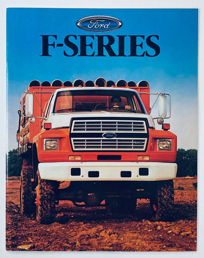 1987 Ford F-Series Dealer Showroom Sales Brochure Guide Catalog