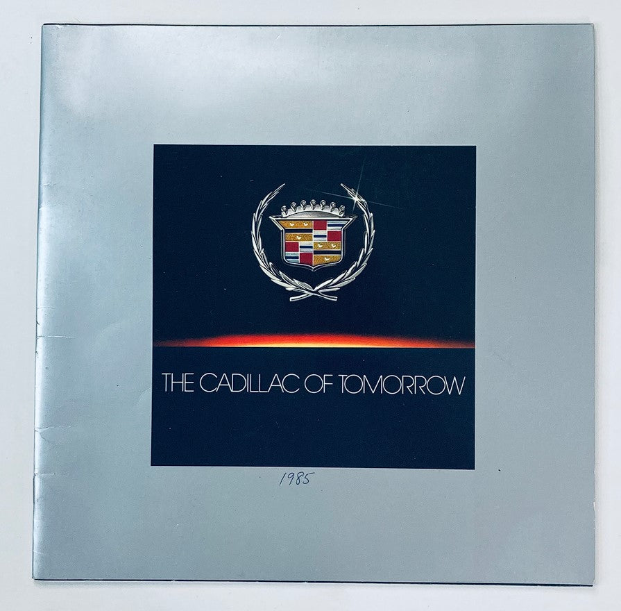 1985 Cadillac Line Dealer Showroom Sales Brochure Guide Catalog