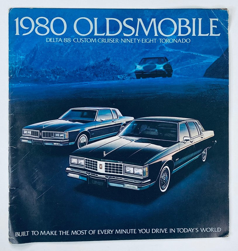 1980 Oldsmobile Delta-88 Dealer Showroom Sales Brochure Guide Catalog