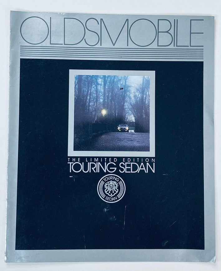 1987 Oldsmobile Touring Sedan Dealer Showroom Sales Brochure Guide Catalog