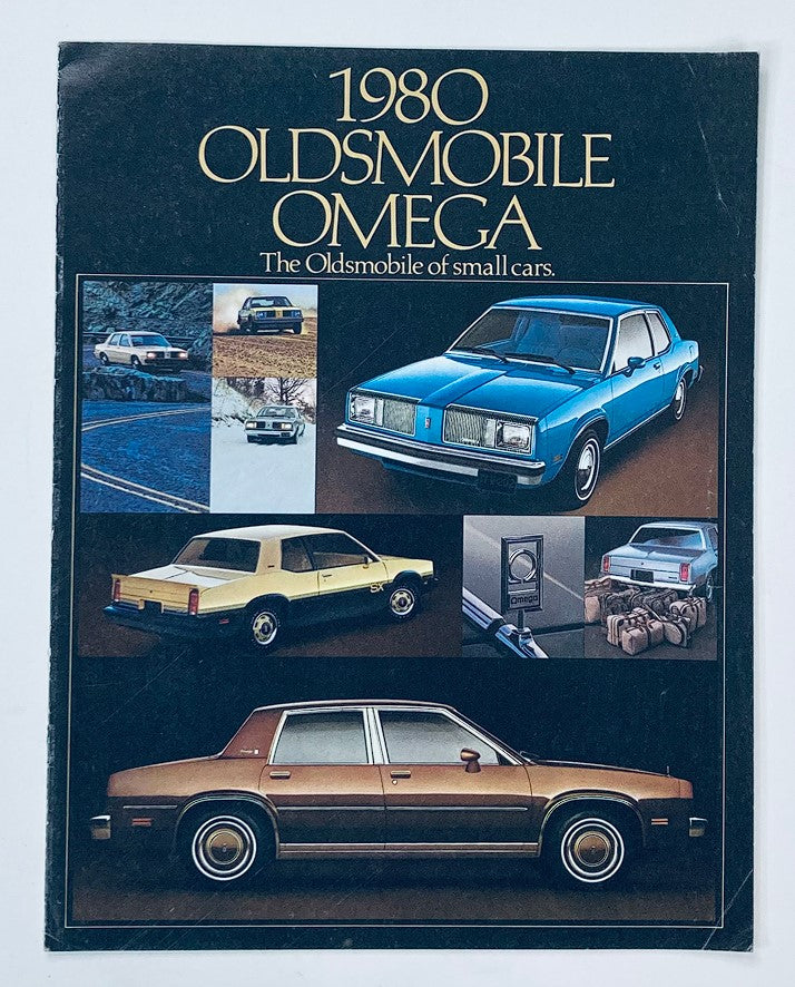 1980 Oldsmobile Omega Dealer Showroom Sales Brochure Guide Catalog