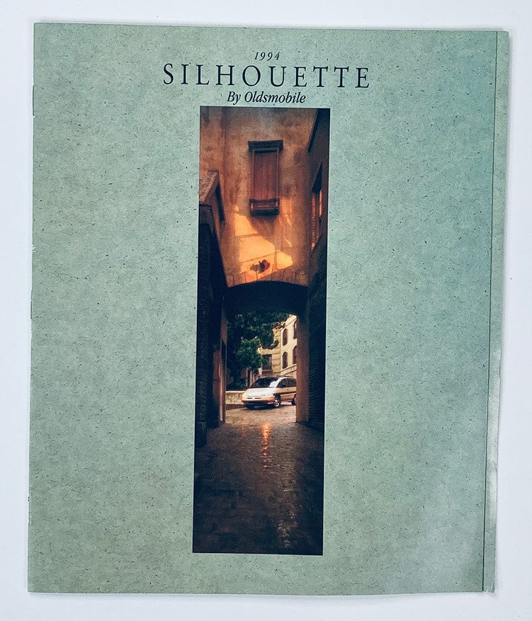 1994 Oldsmobile Silhouette Dealer Sales Brochure Guide Catalog