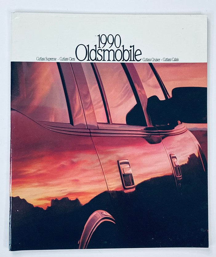 1990 Oldsmobile Cutlass Supreme Sales Brochure Guide Catalog