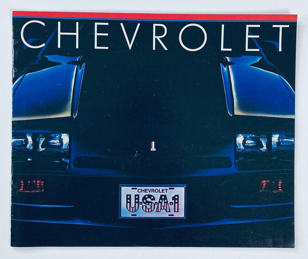 1982 Chevrolet Dealer Showroom Sales Brochure Guide Catalog