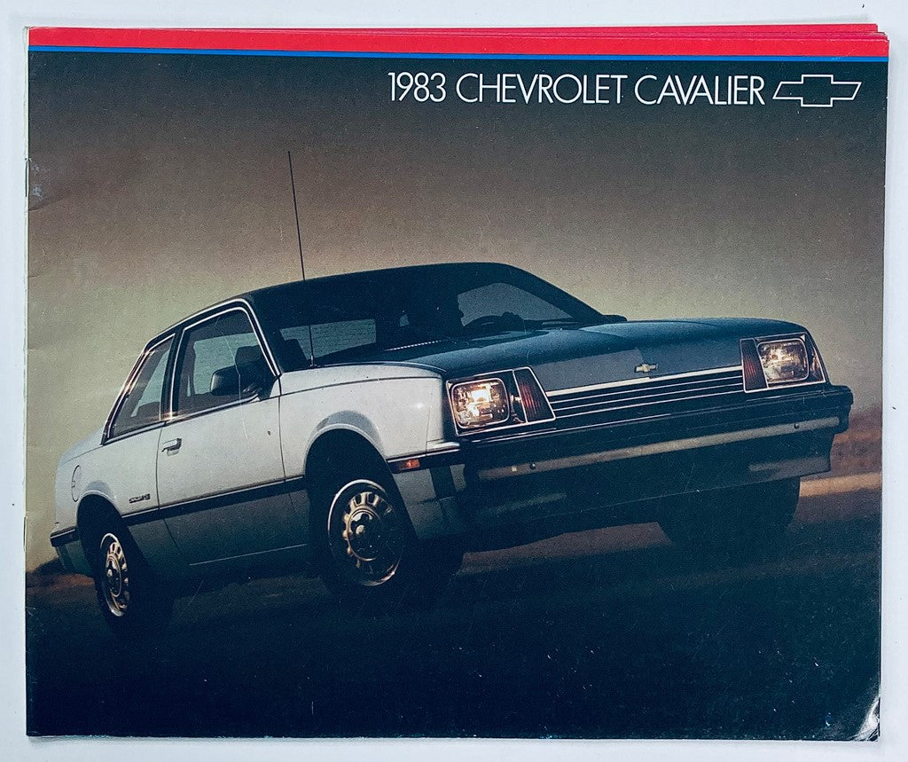 1983 Chevrolet Cavalier Dealer Showroom Sales Brochure Guide Catalog