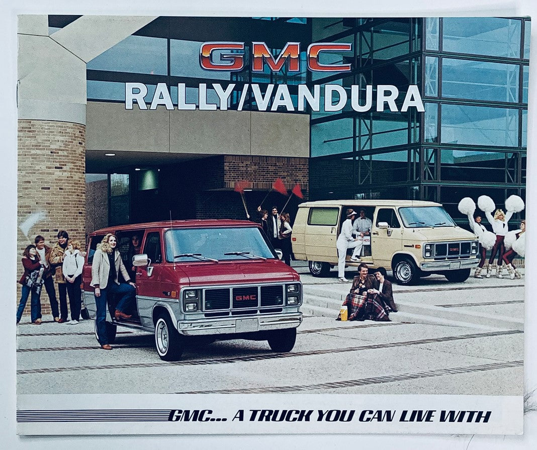 1987 GMC Rally / Vandura Dealer Showroom Sales Brochure Guide Catalog