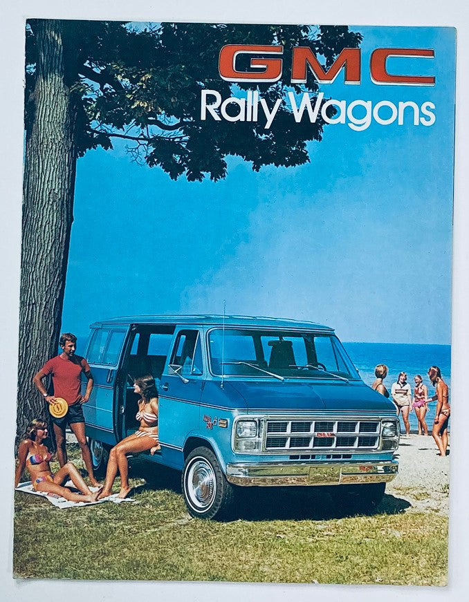 1978 GMC Rally Wagons Dealer Showroom Sales Brochure Guide Catalog