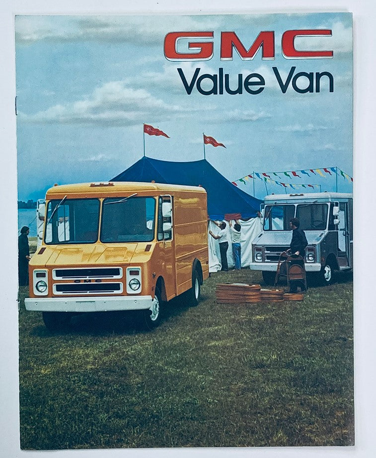 1978 GMC Value Van Dealer Showroom Sales Brochure Guide Catalog