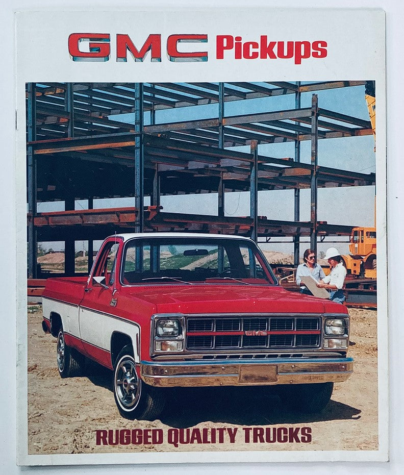 1980 GMC Pickup Trucks Dealer Showroom Sales Brochure Guide Catalog