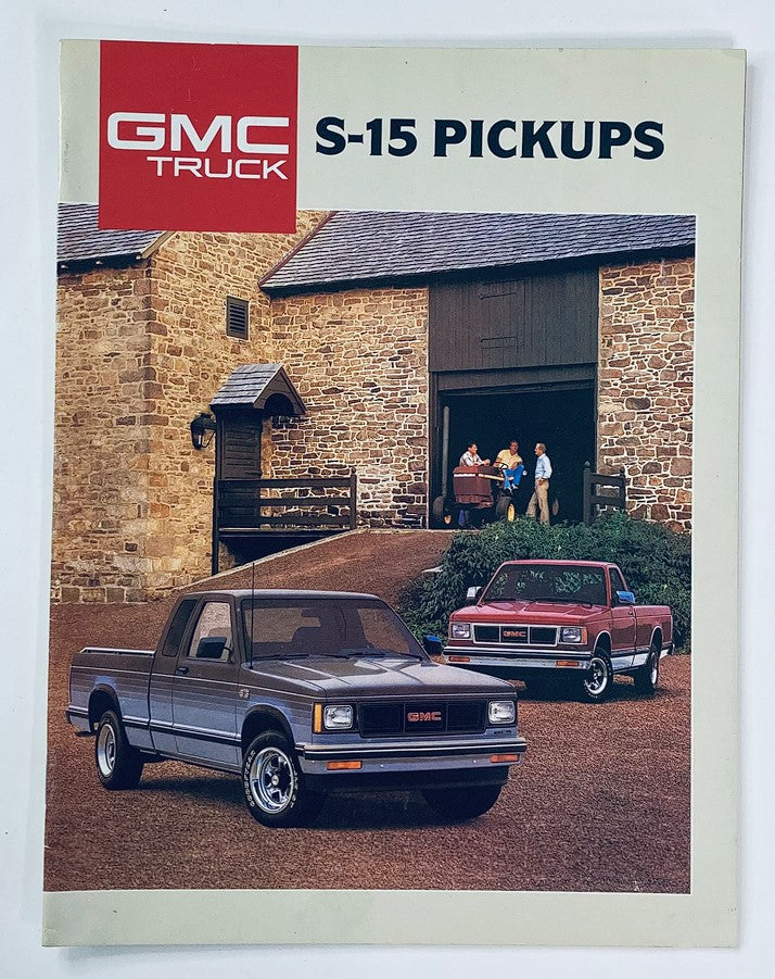 1984 GMC Truck S-15 Pickups Dealer Showroom Sales Brochure Guide Catalog