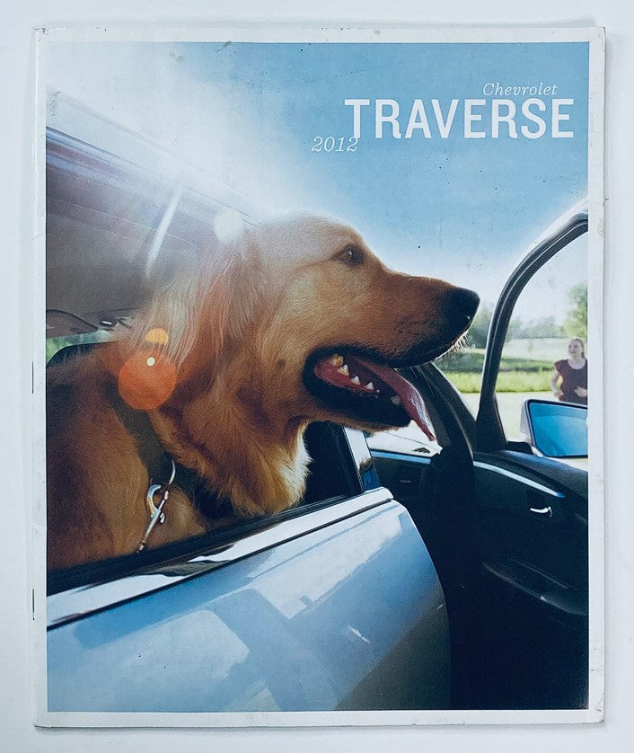 2012 Chevrolet Traverse Dealer Showroom Sales Brochure Guide Catalog