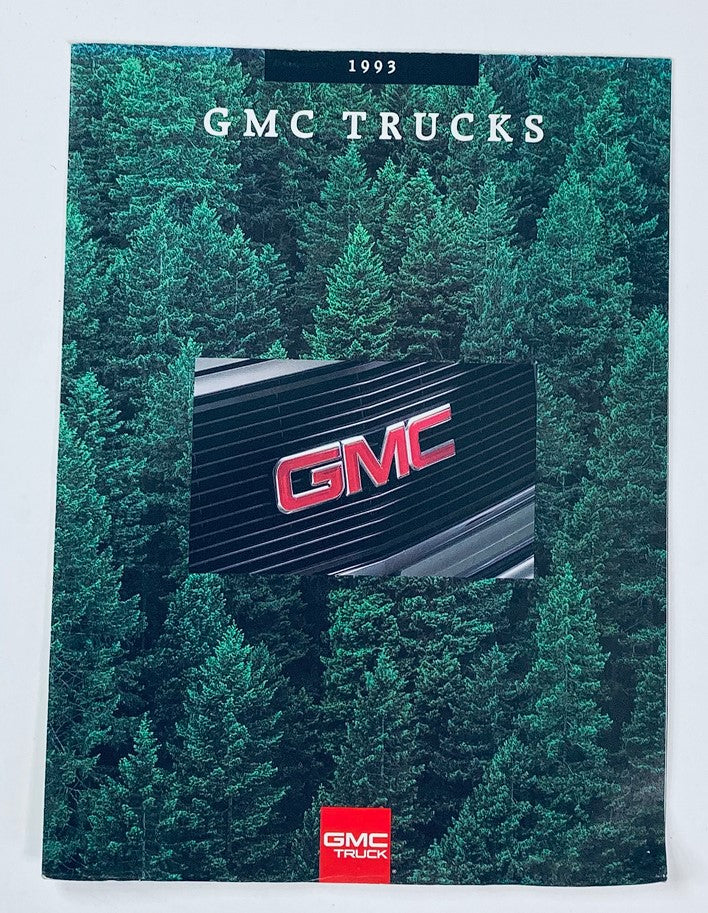 1993 GMC Trucks Dealer Showroom Sales Brochure Guide Catalog