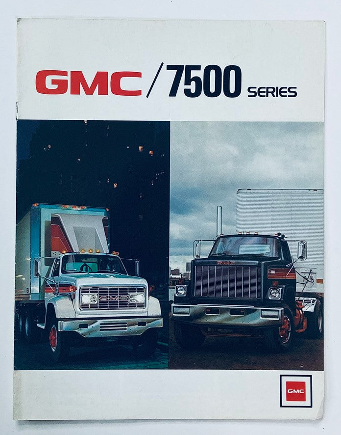 1978 GMC 7500 Series Dealer Showroom Sales Brochure Guide Catalog