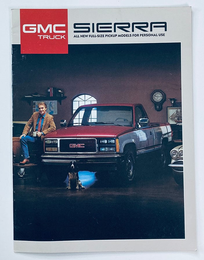 1987 GMC Truck Sierra Dealer Showroom Sales Brochure Guide Catalog