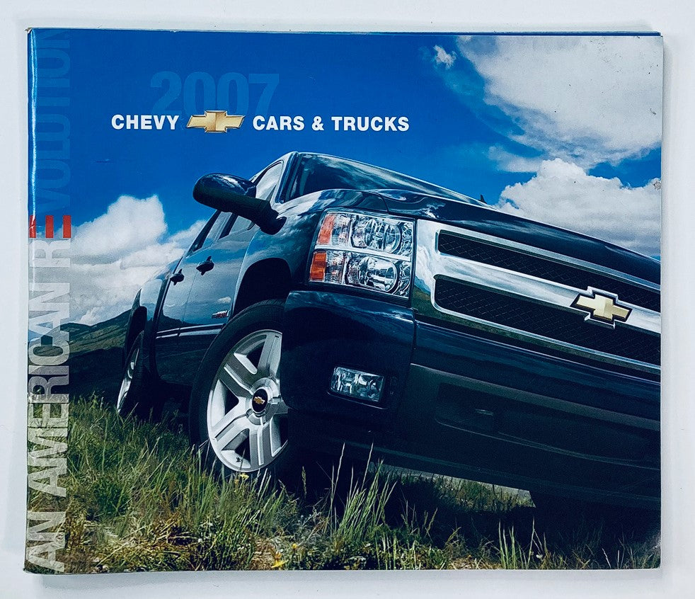 2007 Chevrolet Cars & Trucks Dealer Showroom Sales Brochure Guide Catalog