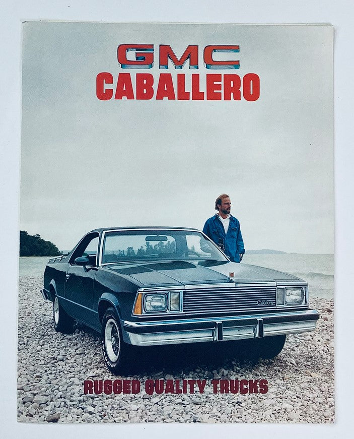 1981 GMC Caballero Dealer Showroom Sales Brochure Guide Catalog