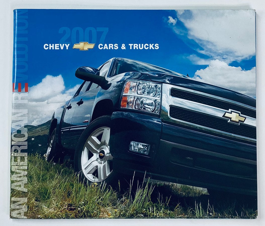 2007 Chevrolet Cars & Trucks Dealer Showroom Sales Brochure Guide Catalog